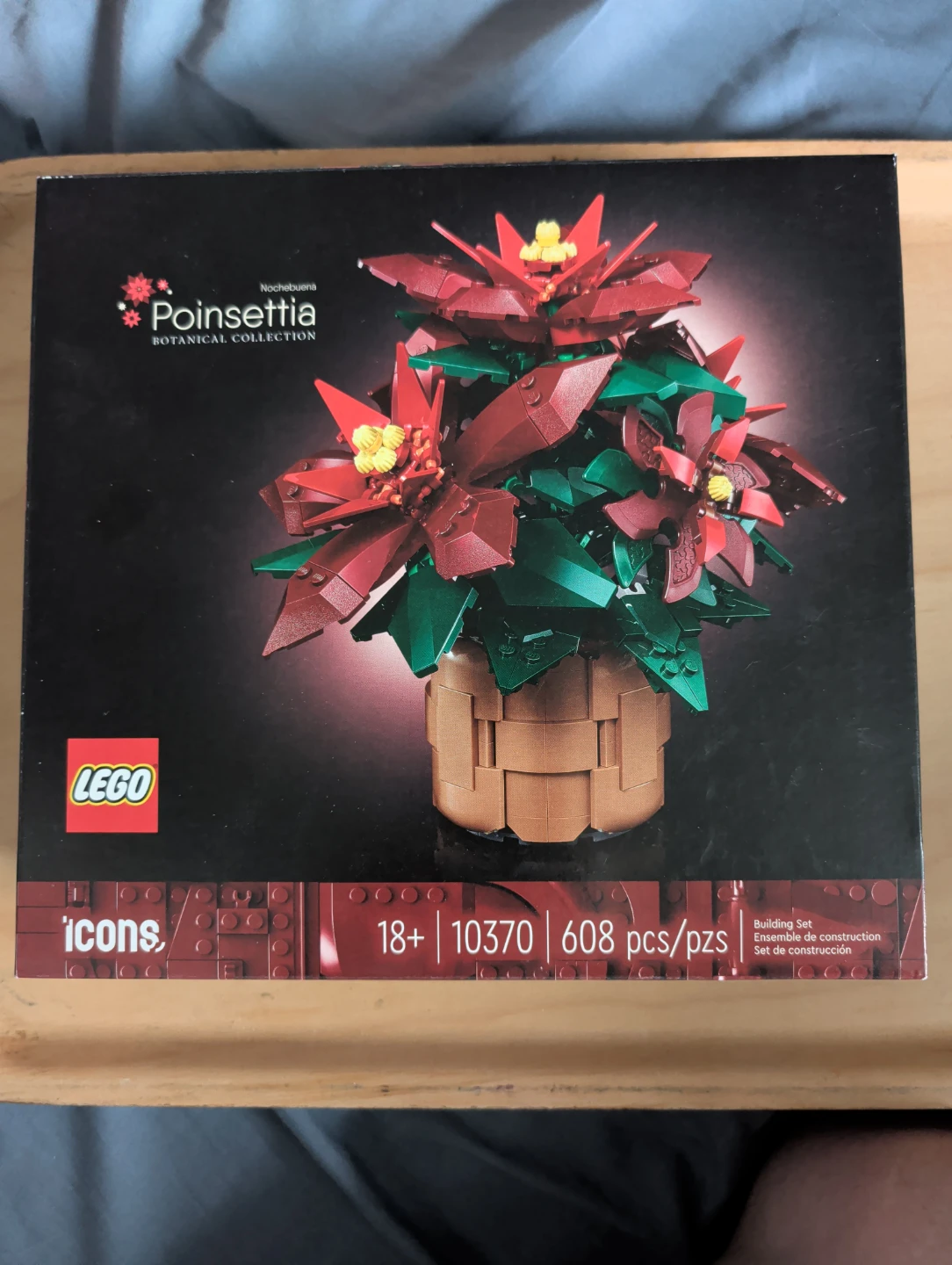 LEGO Icons Poinsettia Botanical Collection Building Set