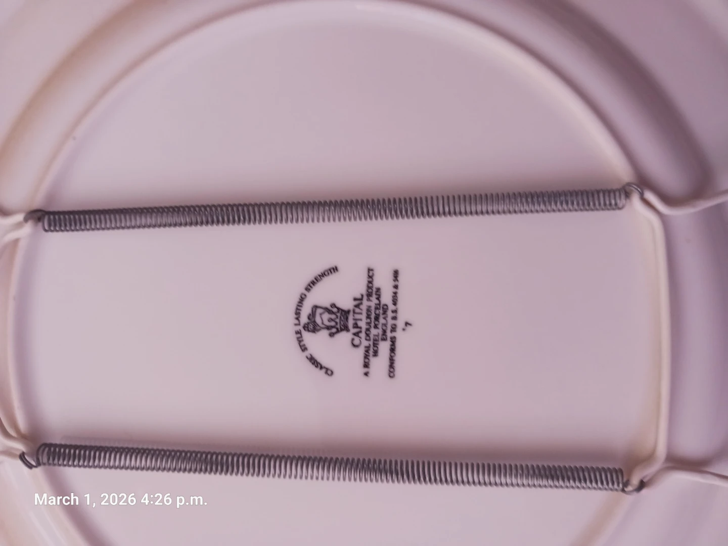 Capital Dinner Plate - photo 3