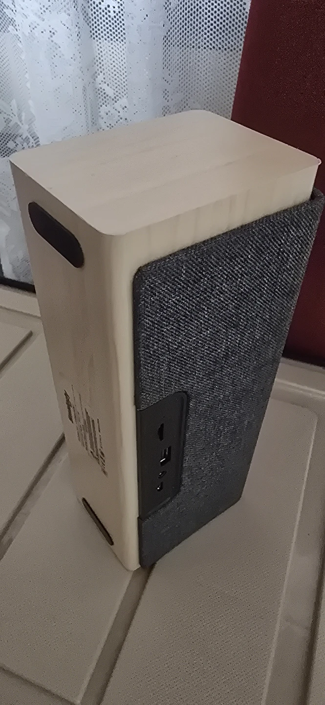 Smalody Bluetooth Speaker with Wood and Fabric Finish - photo 4