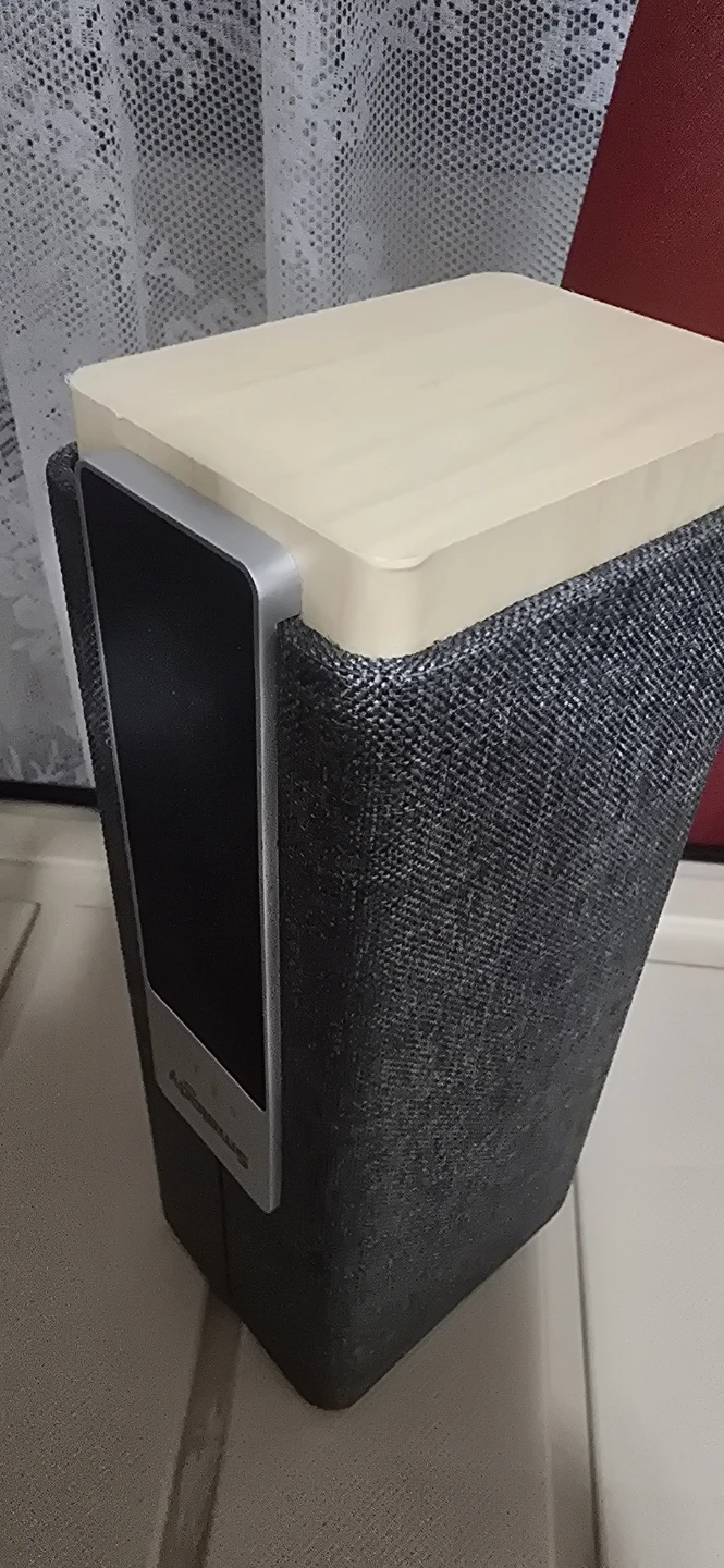 Smalody Bluetooth Speaker with Wood and Fabric Finish - photo 5