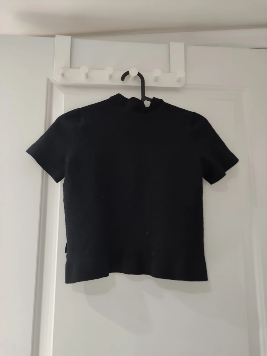 Ted Baker Black Short Sleeve Mock Neck Top Size 1 - photo 4