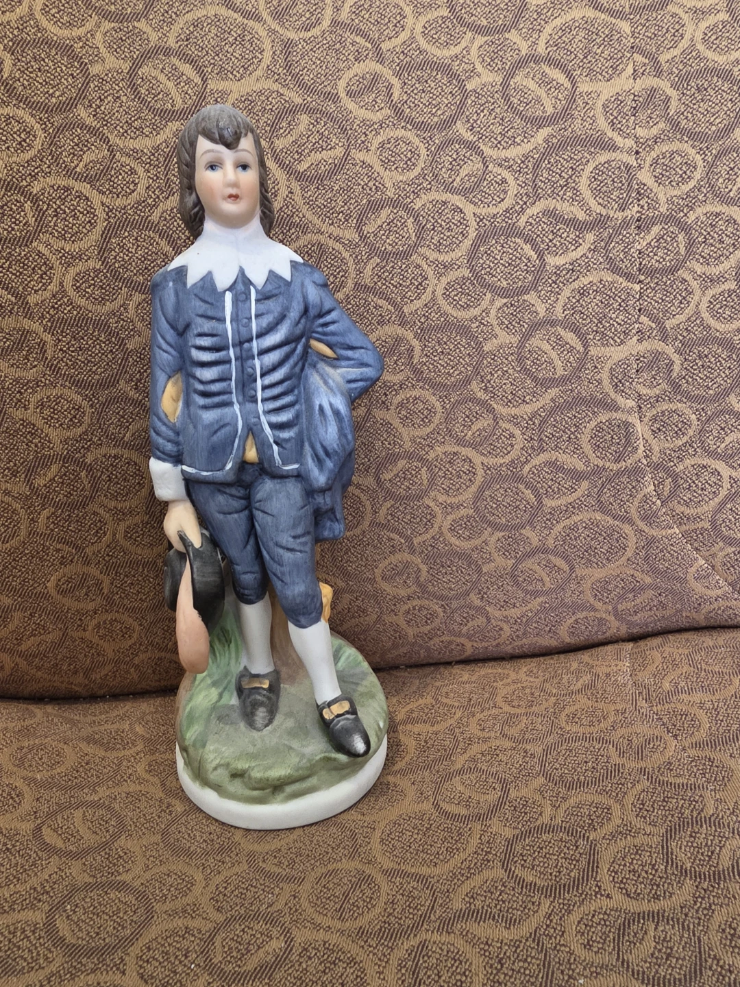Blue Boy Porcelain Figurine