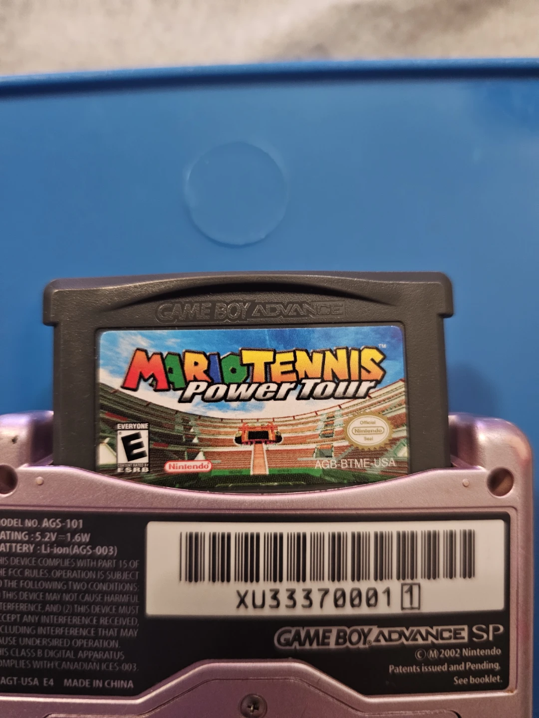 Nintendo Game Boy Advance SP Mario Tennis Power Tour Bundle - photo 4