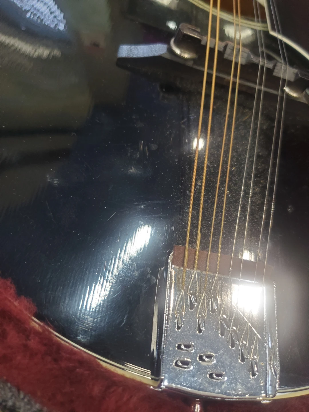 Oscar Schmidt by Washburn Black Mandolin - photo 2