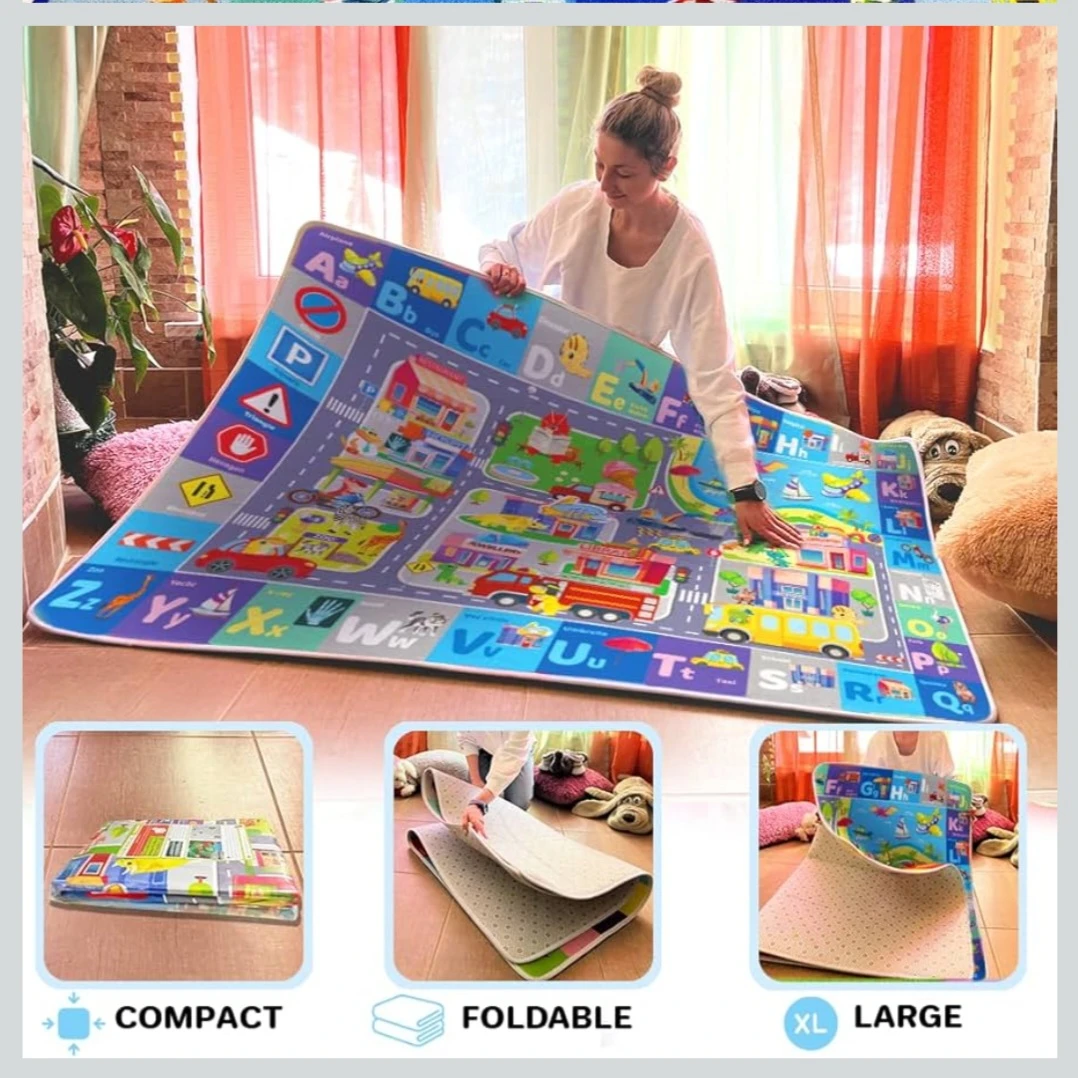 QUOKKA Baby Mat for Floor Play for Babies 6-12 Months ...