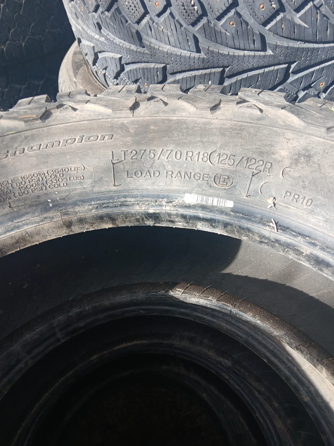 BFGoodrich All-Terrain T/A KO2 LT275/70R18 Tires - photo 2