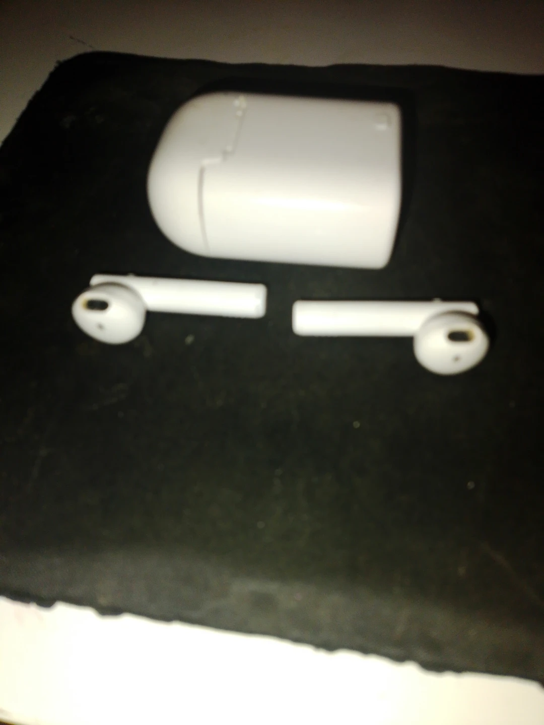 White Wireless Earbuds with Charging Case