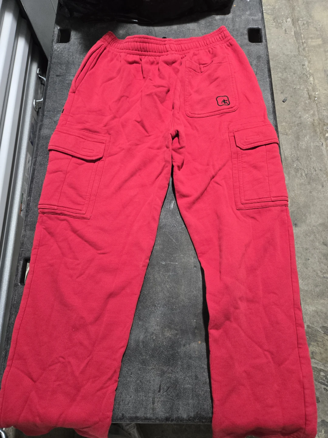 AND 1 Red Cargo Sweatpants Size S - photo 4