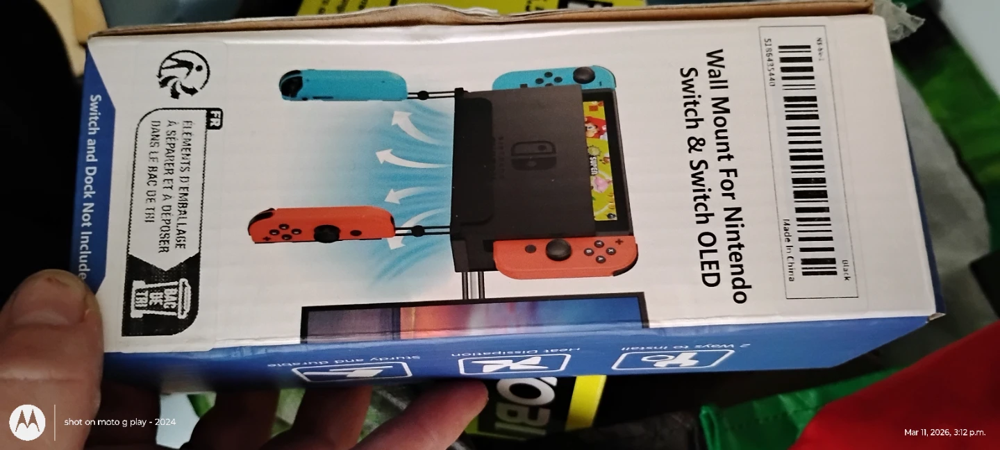 Nintendo Switch & Switch OLED Wall Mount
