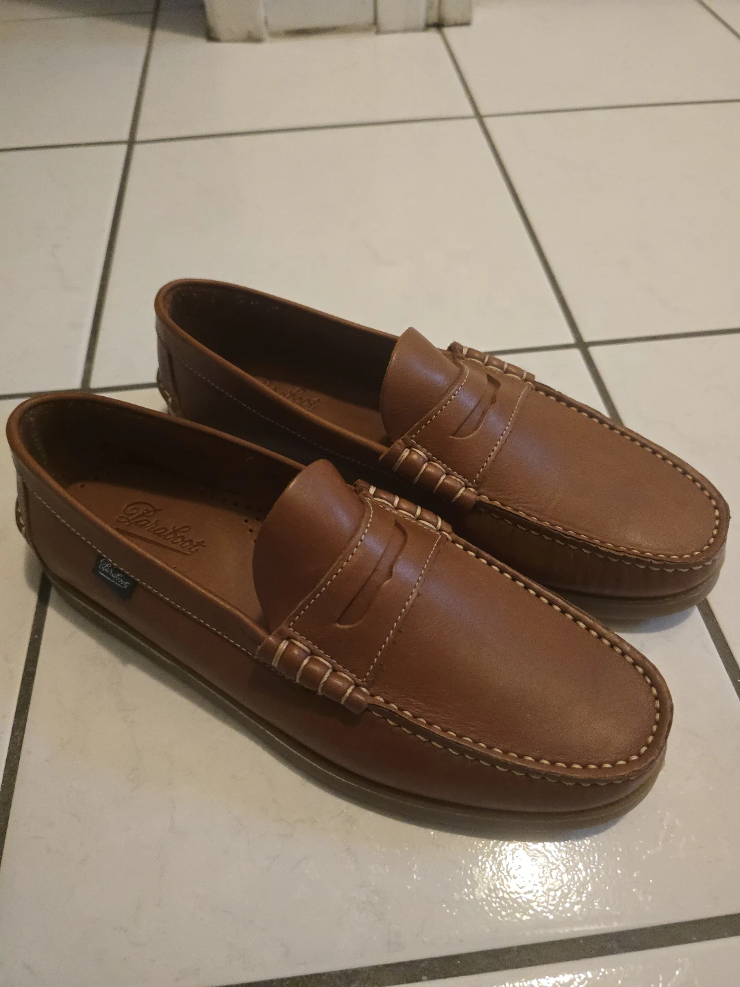 Brand New Paraboot Coraux Loafers (size 8) Handmade in Spain