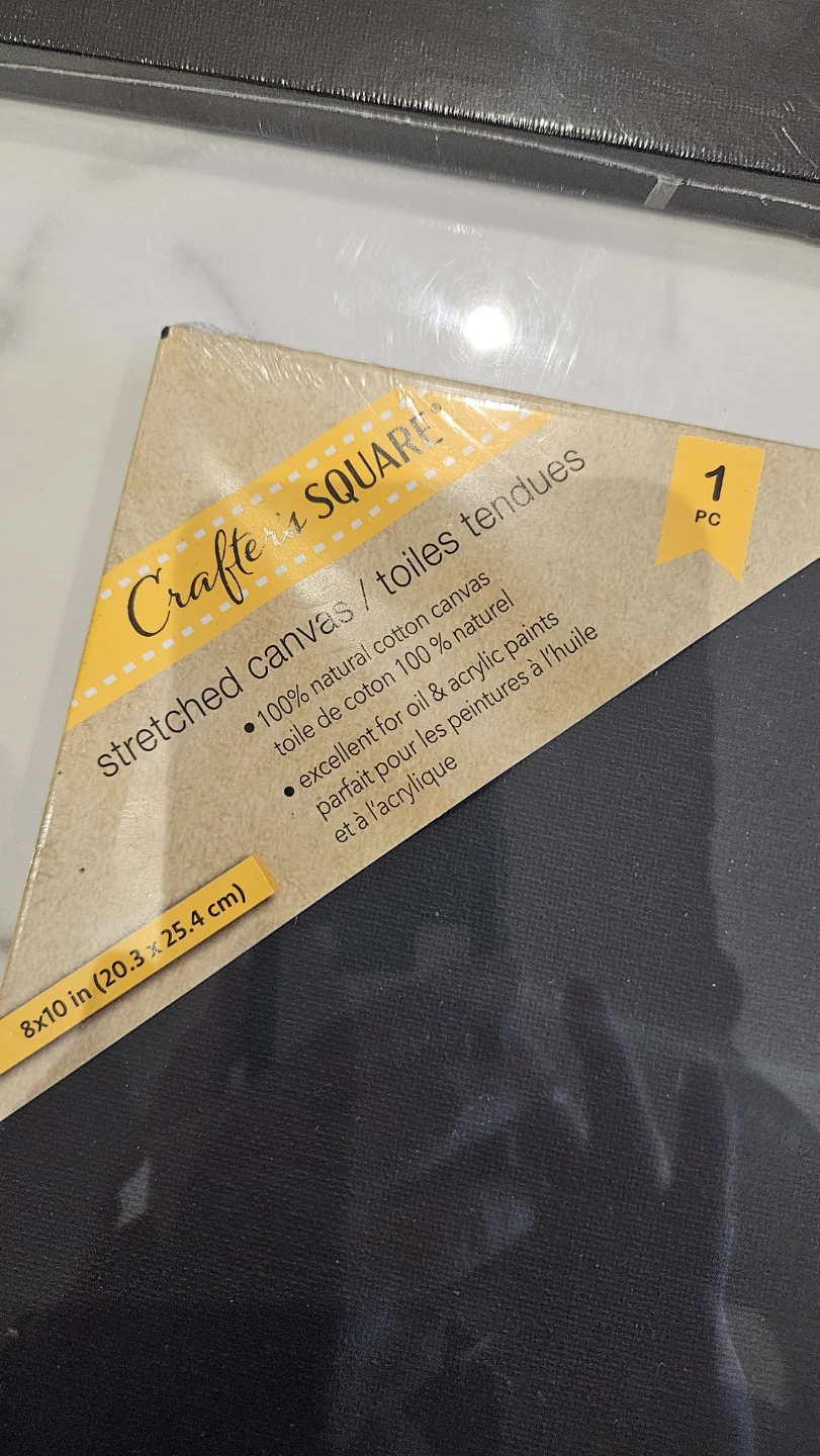 Crafts Square Stretched Canvas 8x10 Inch (3 Pack) - photo 2