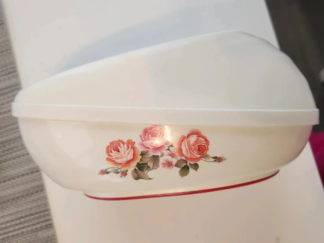 Rose Print Grater with Bowl - photo 2