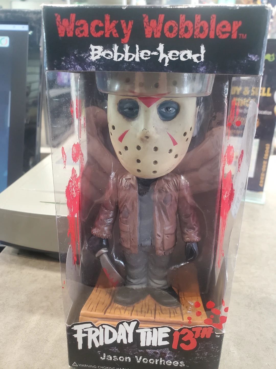 Friday the 13th Jason Voorhees Wacky Wobbler Bobble-head