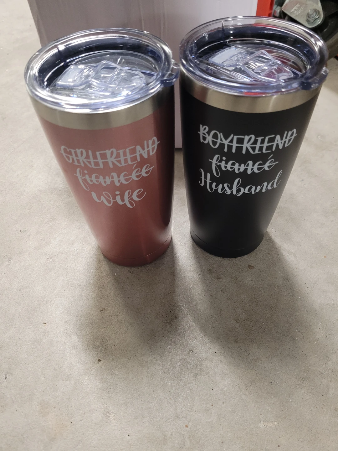 Set of Hot or Cold Portable cups