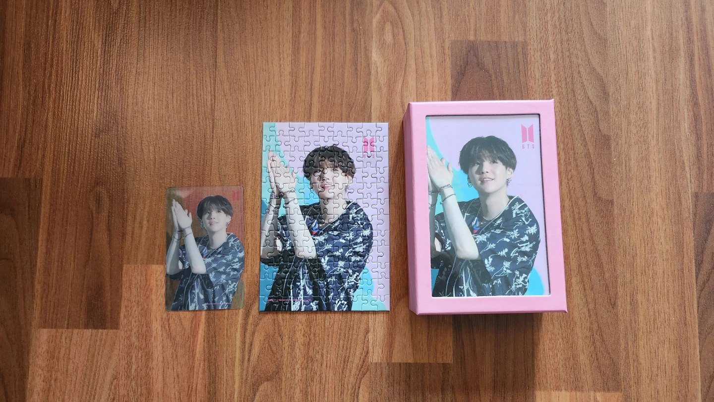BTS Official Suga Puzzle with Photocard