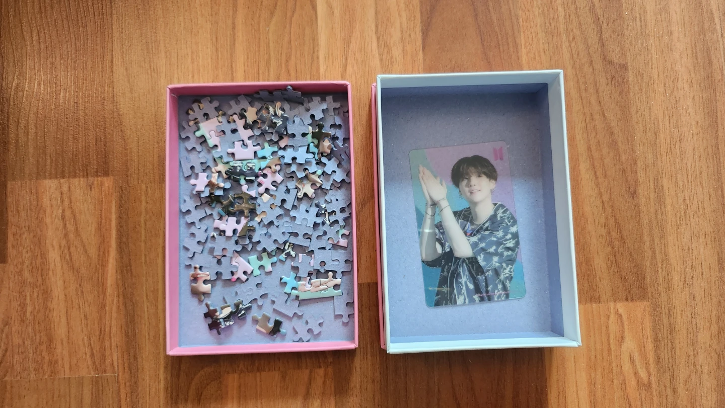 BTS Official Suga Puzzle with Photocard - photo 2