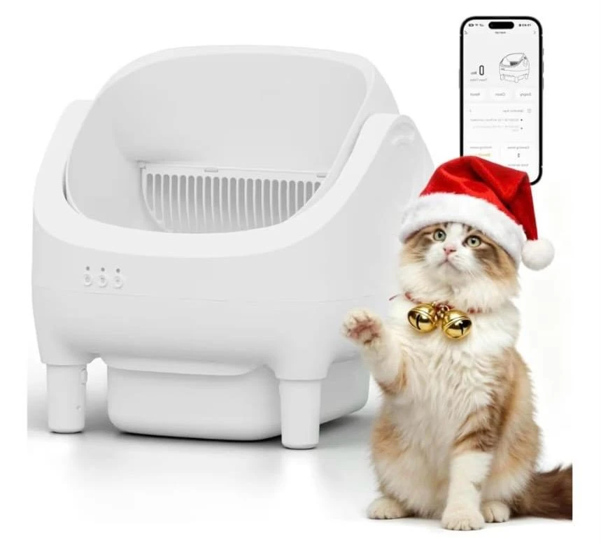 Automatic Self-Cleaning Cat Litter Box