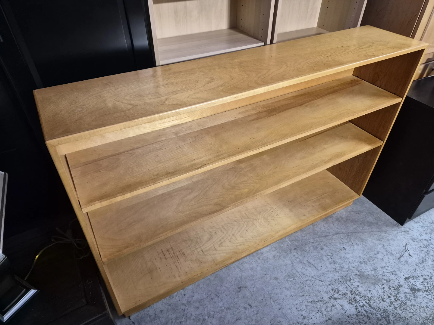 Wooden 3-Shelf Bookcase - photo 3