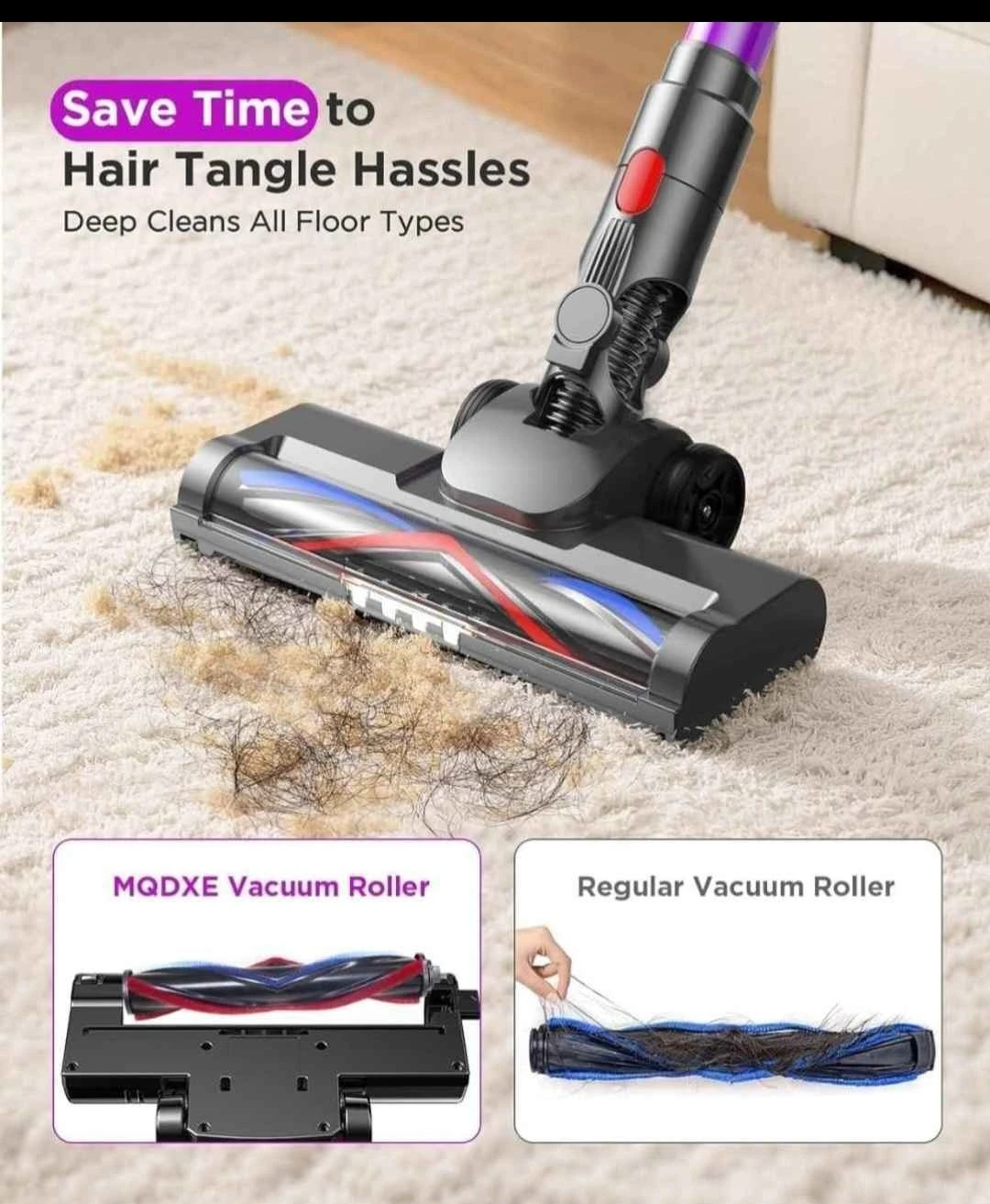 Cordless Stick Vacuum Cleaner TV106S - photo 3