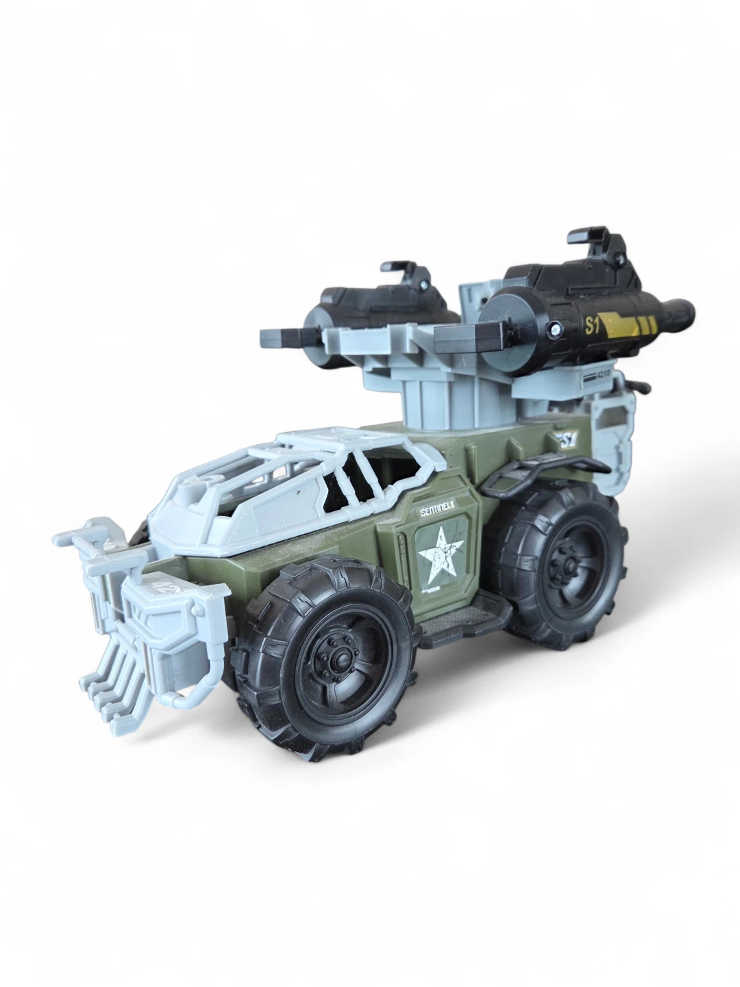 Sentinel Military Toy Airplane with Vehicle and Figures - photo 3