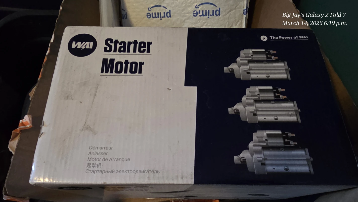 16 Kia Sorent 2.0 L turbo starter 🌱