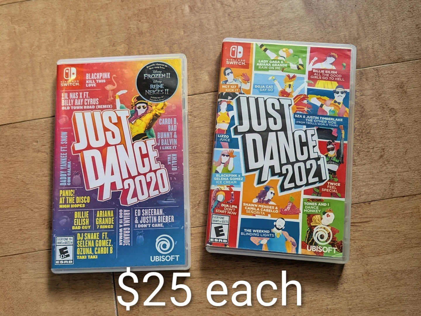 Just Dance 2020 & 2021 Nintendo Switch Games