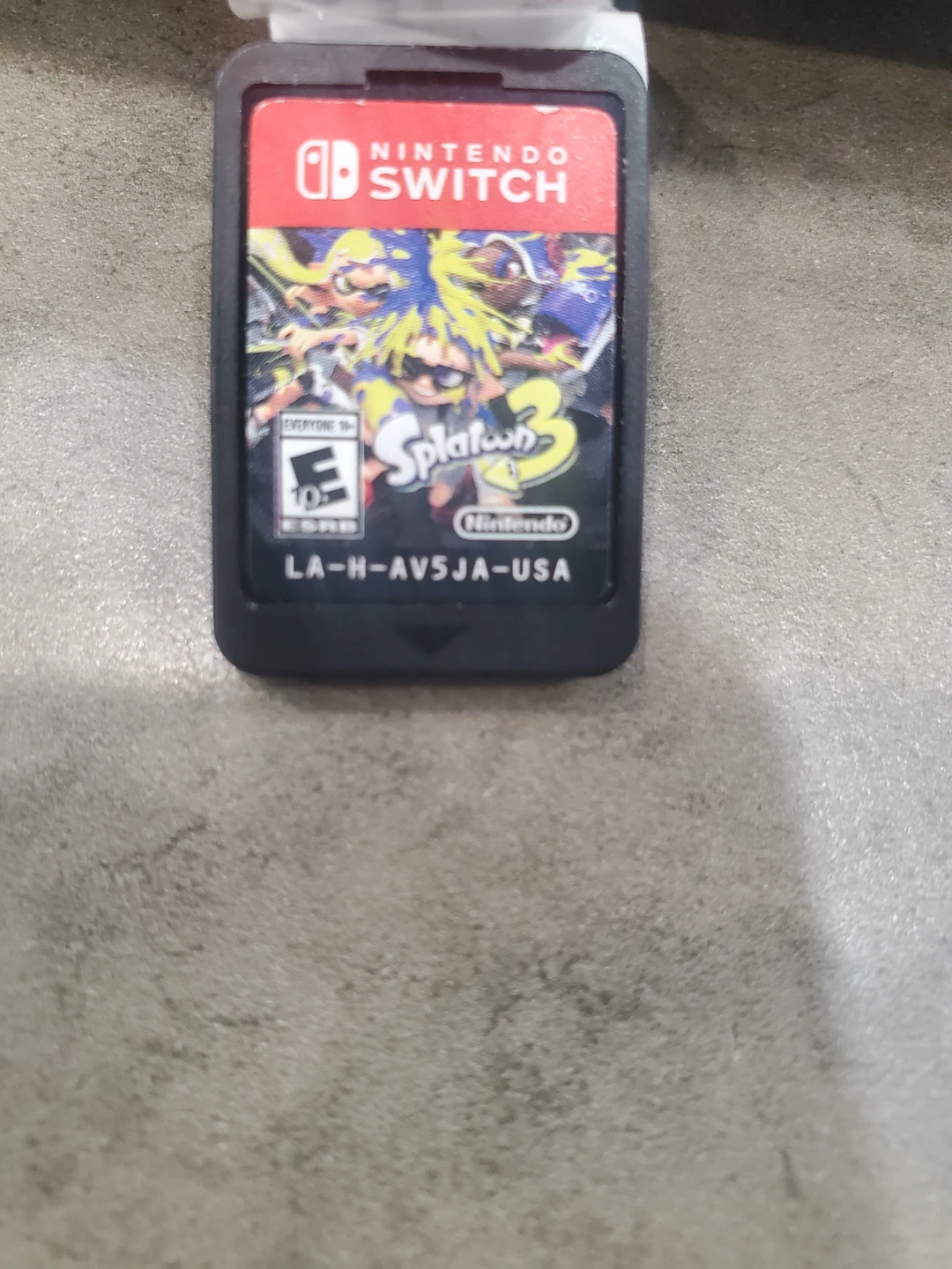 Nintendo Switch Splatoon 3 Game Cartridge