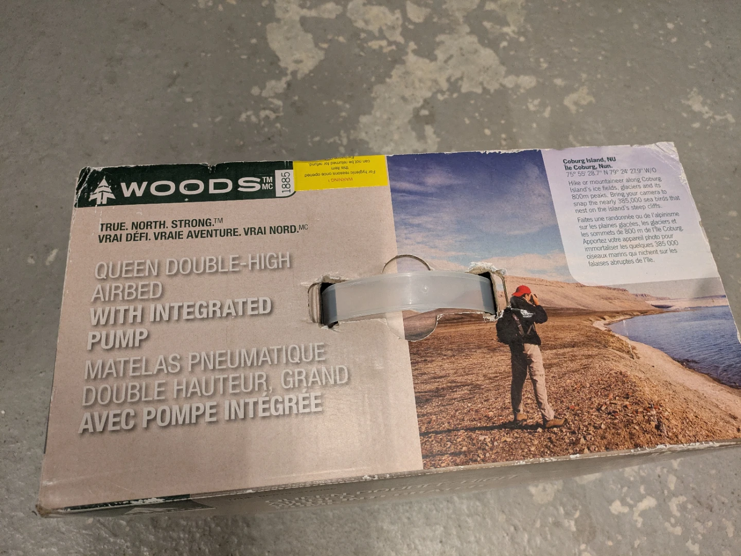 Woods Queen Double-High Airbed with Integrated Pump - photo 2