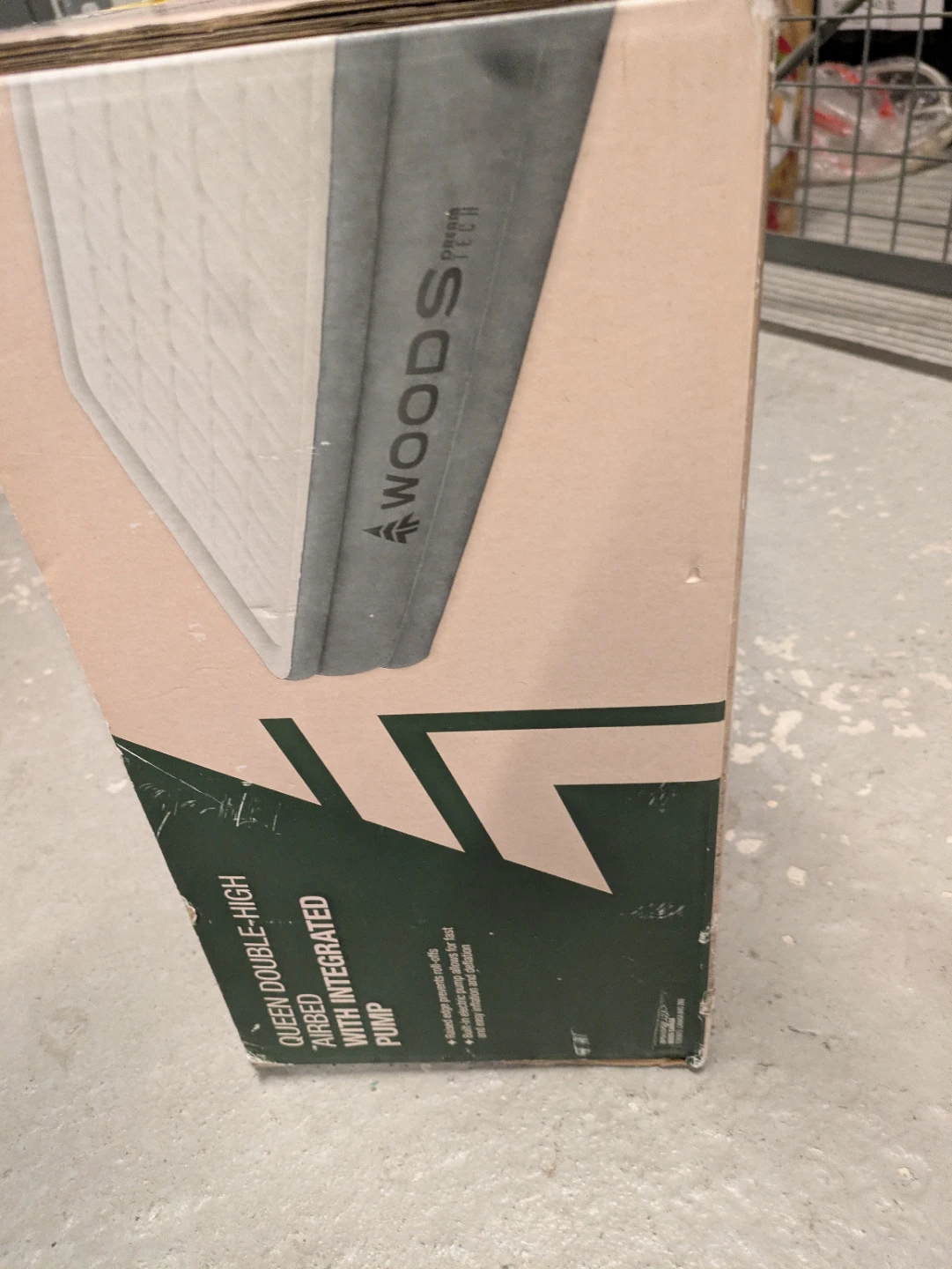 Woods Queen Double-High Airbed with Integrated Pump - photo 5