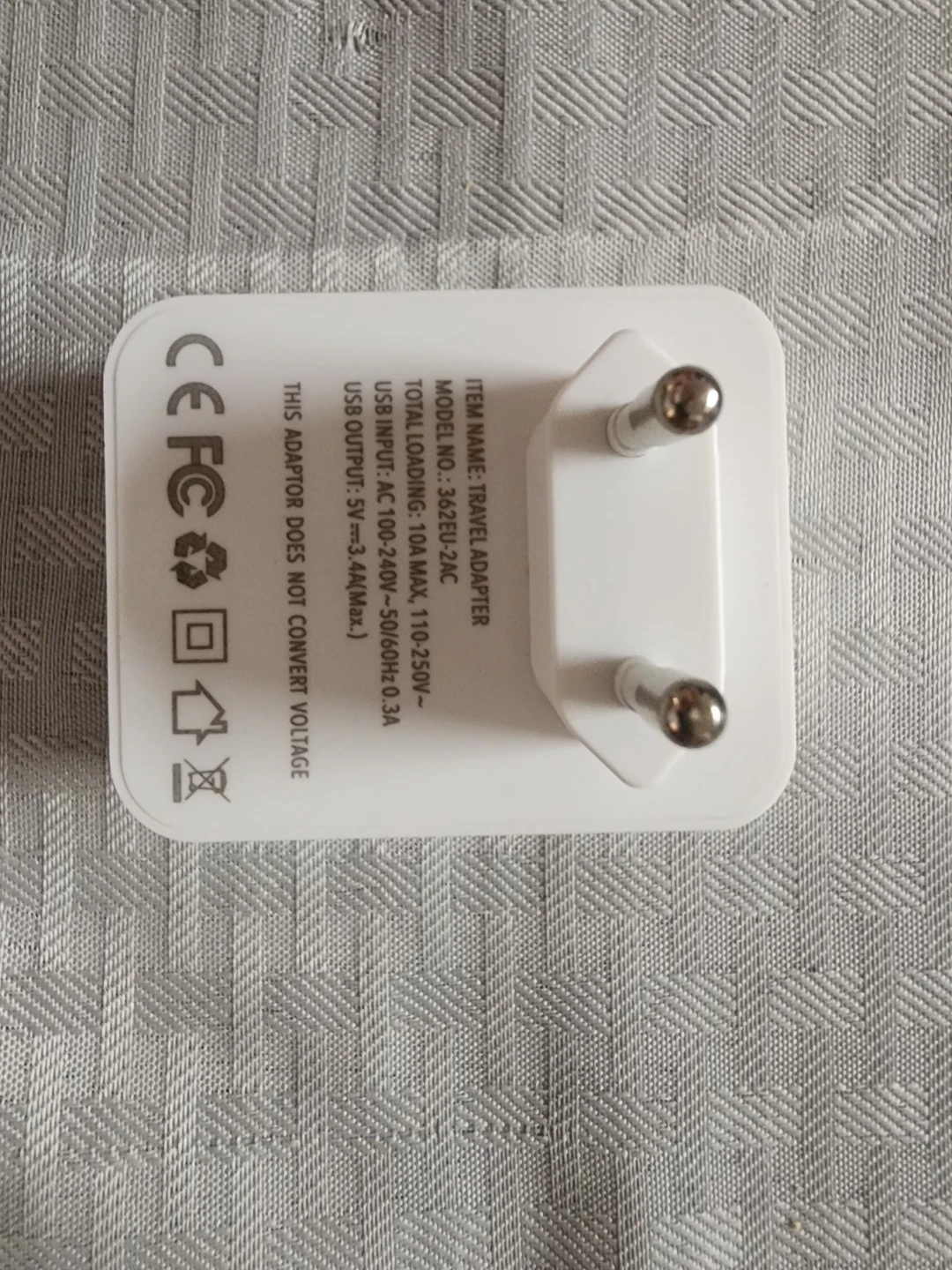 Travel Adapter with 2 USB Ports - photo 5