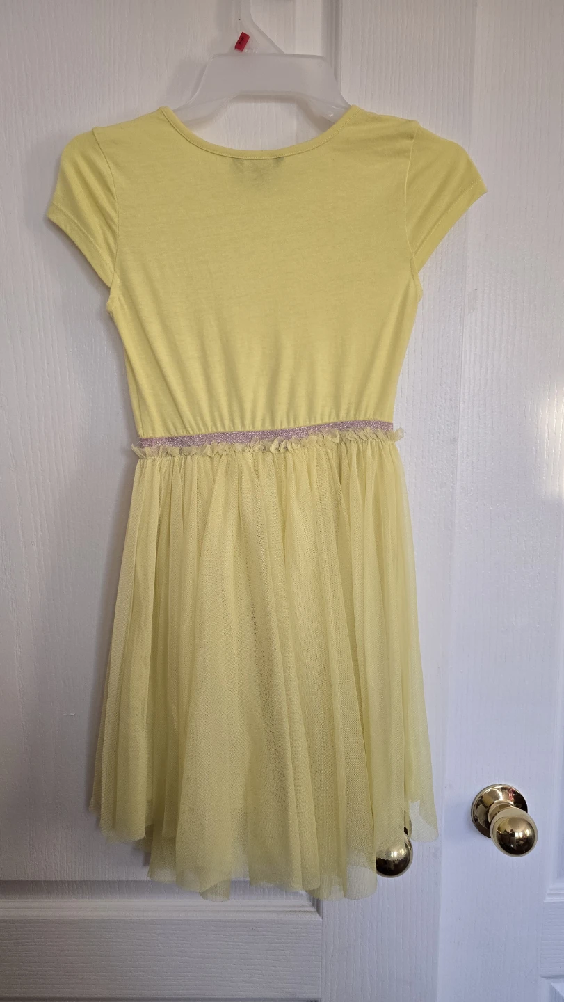 Girl Yellow Tulle Dress size 7-8 - photo 3