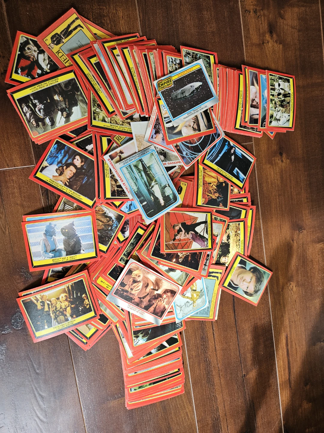 Star Wars Empire Strikes Back Trading Cards Bundle