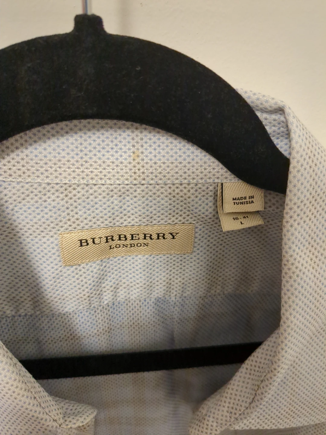 Burberry London Men's Dress Shirt - Size L - photo 2