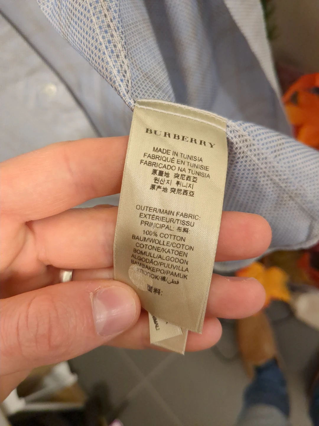 Burberry London Men's Dress Shirt - Size L - photo 4