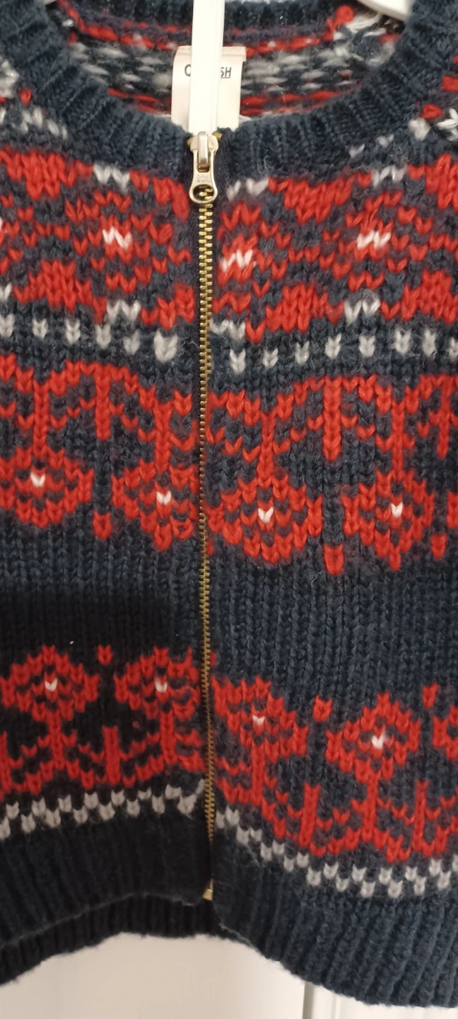 Children's Zippered Fair Isle Sweater - photo 2