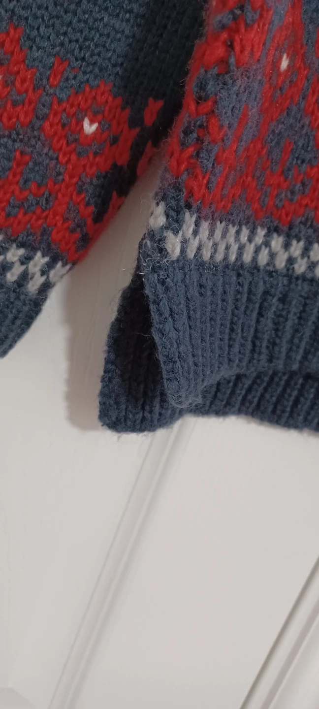 Children's Zippered Fair Isle Sweater - photo 3
