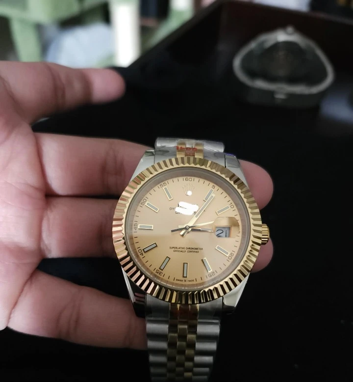 t Two-Tone Automatic Watch