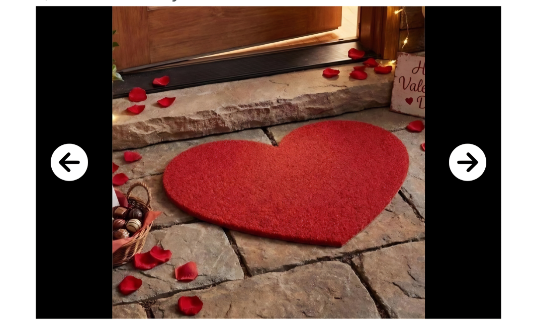 Heart Shaped Rug