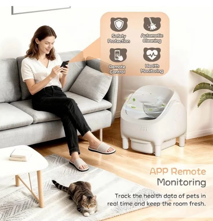 Automatic Self-Cleaning Cat Litter Box - photo 3