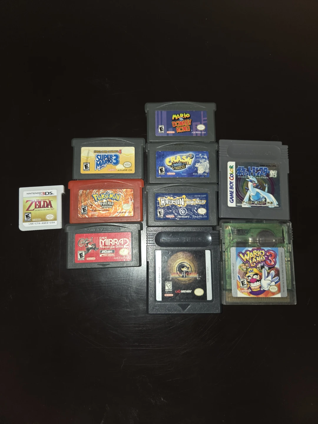 Gameboy colour/GBA games