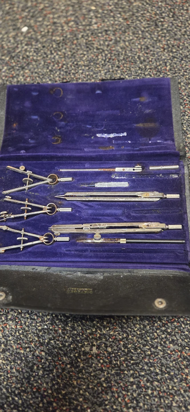 DIETZGEN Drafting Compass Set in Case