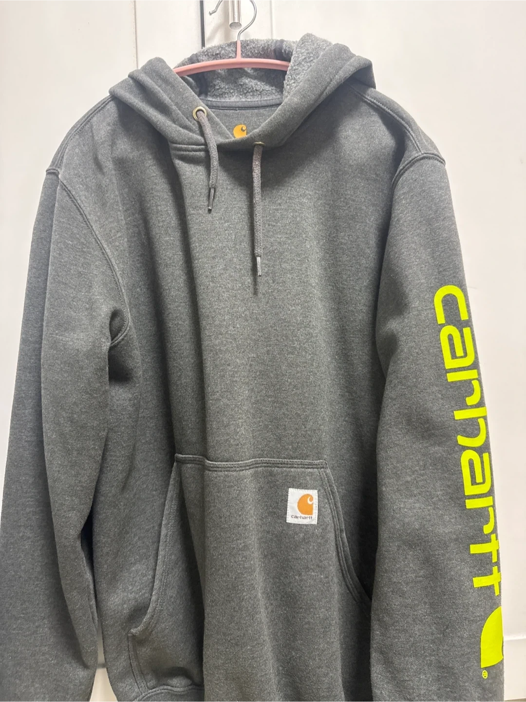Carhartt Loose Fit Men's Hoodie - Charcoal Grey - Size Medium