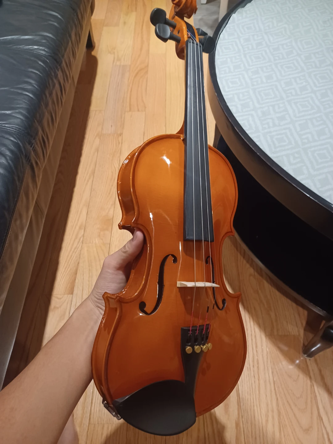 Violin with Case and Bow - photo 4