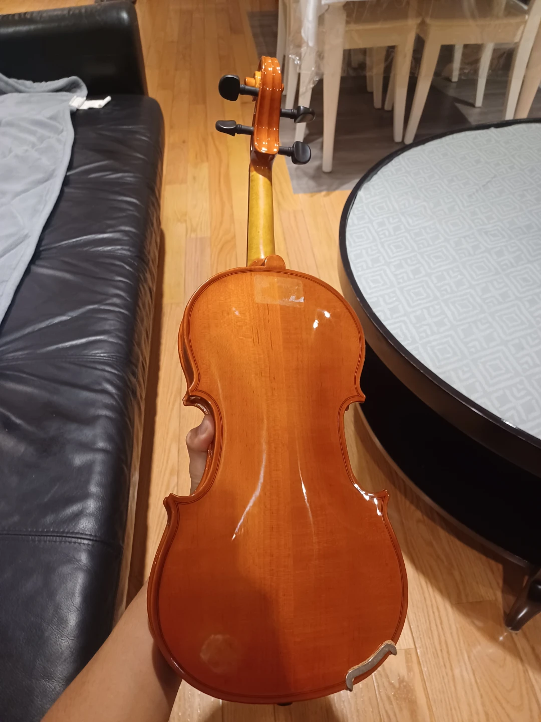 Violin with Case and Bow - photo 5