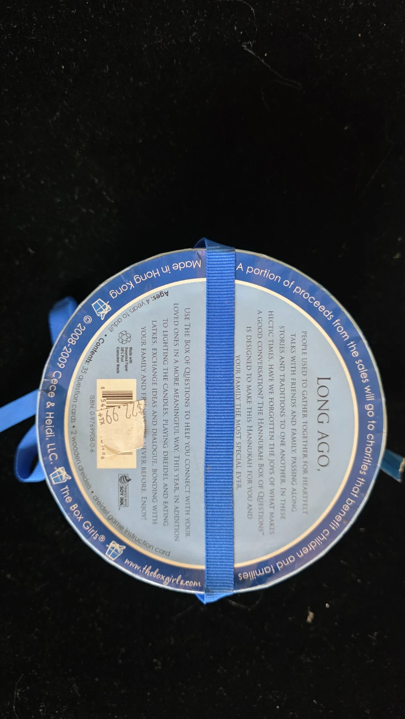 The Hanukkah Box of Question Cards - photo 5