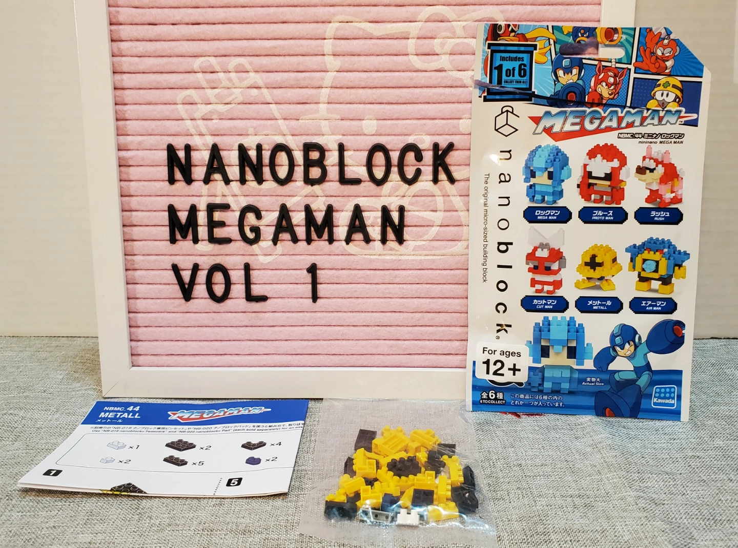 Nanoblock Megaman Vol 1 - Metall