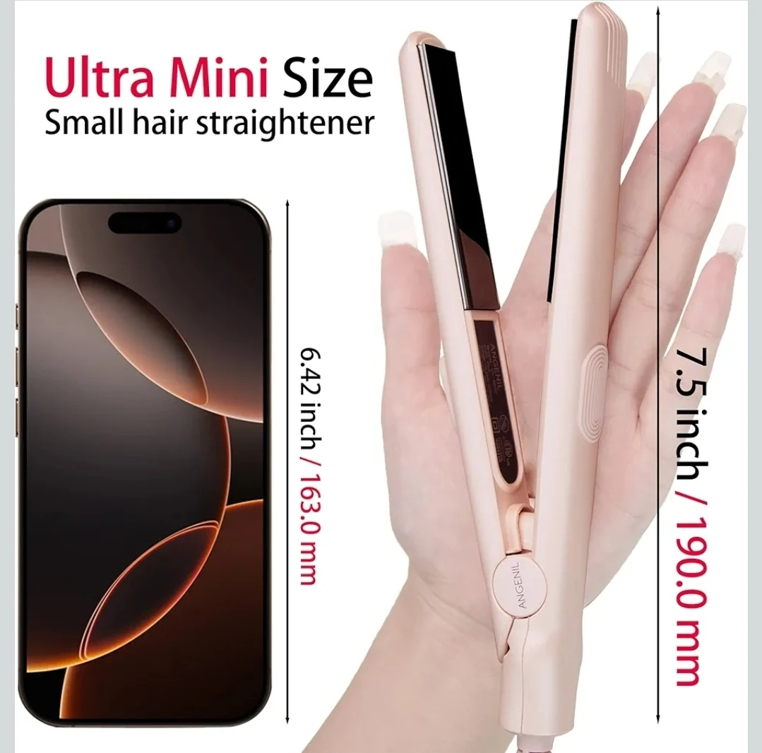 ANGENIL Pro Ceramic Tourmaline Ultra Mini Hair Straightener - photo 2