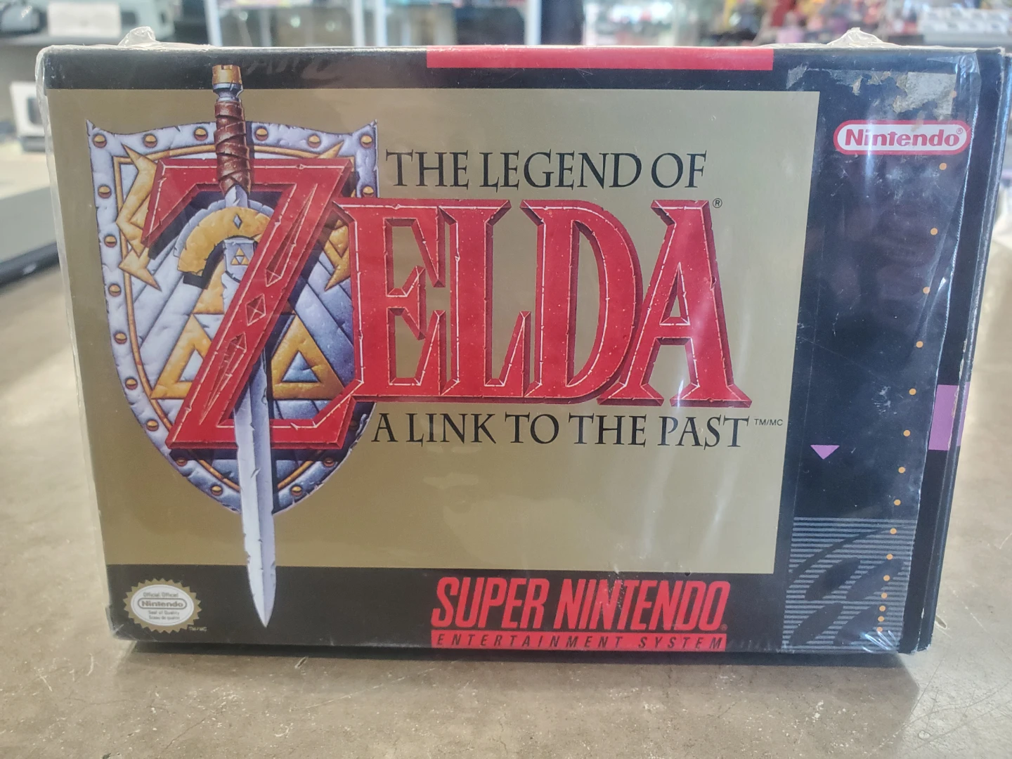 The Legend of Zelda: A Link to the Past Super Nintendo Game