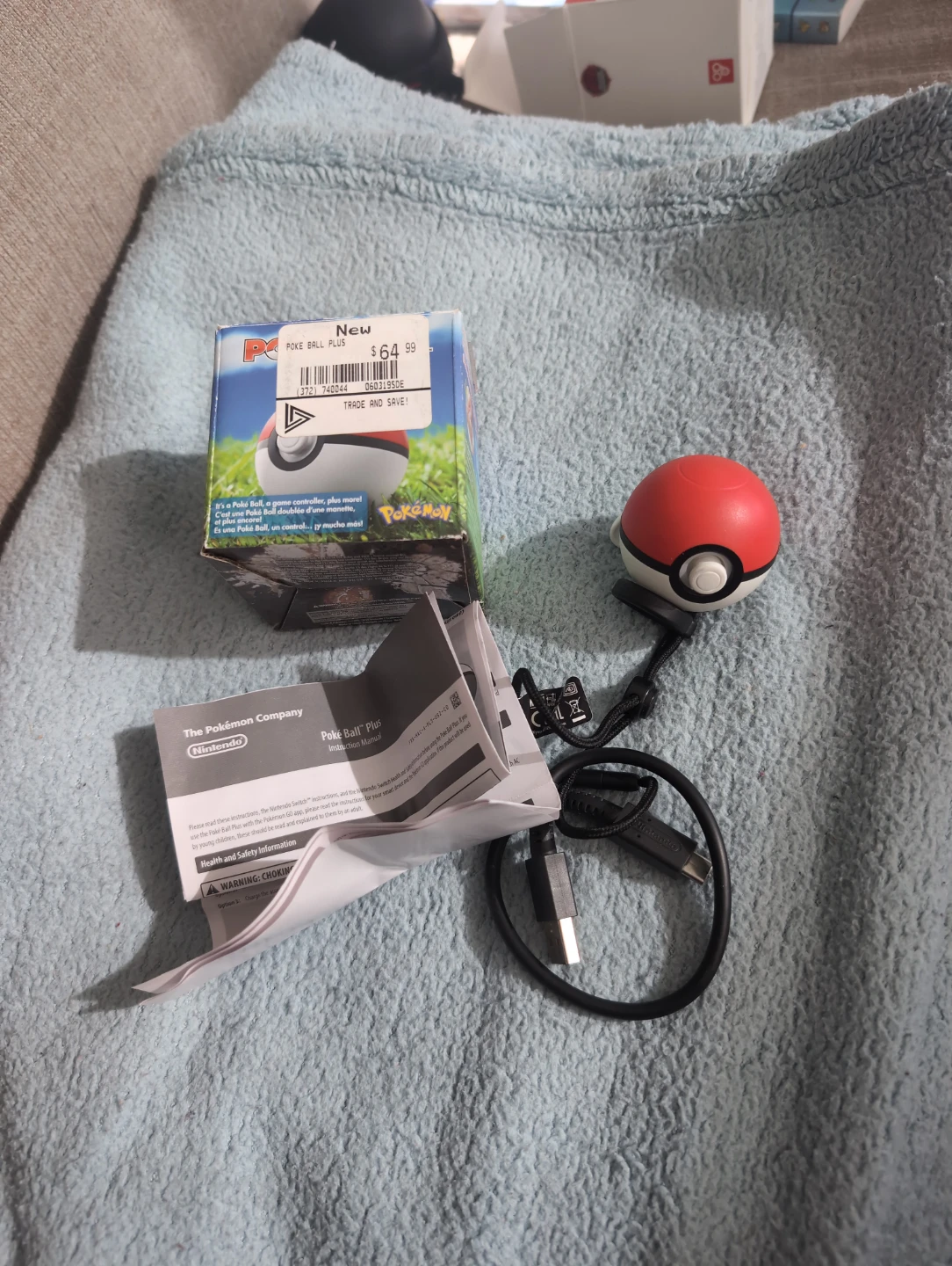 Nintendo Pokémon Poké Ball Plus Accessory - photo 2