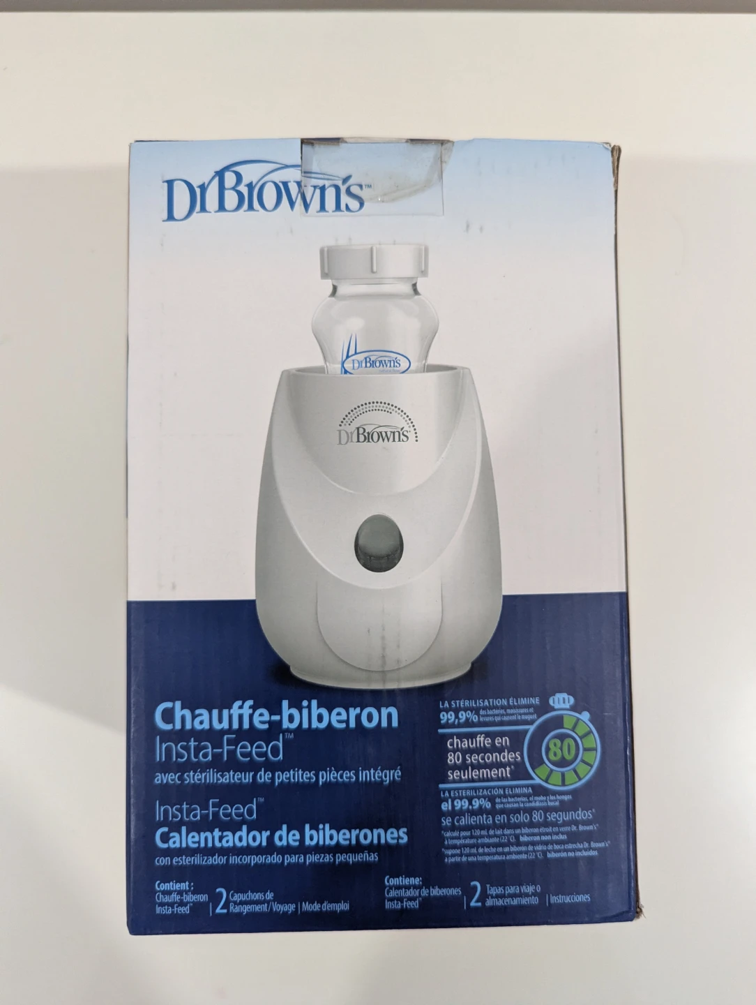 Dr. Brown's Insta-Feed Bottle Warmer with Sterilizer - photo 4